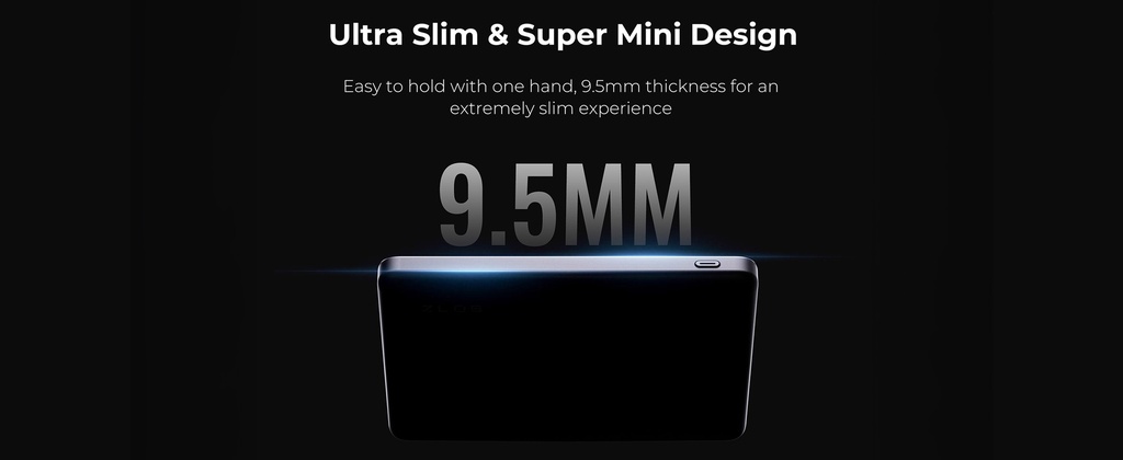 BRAVE Ultra Slim 5000mAh Magnetic Wireless Power Bank 15W With Stand, 20W Type-C