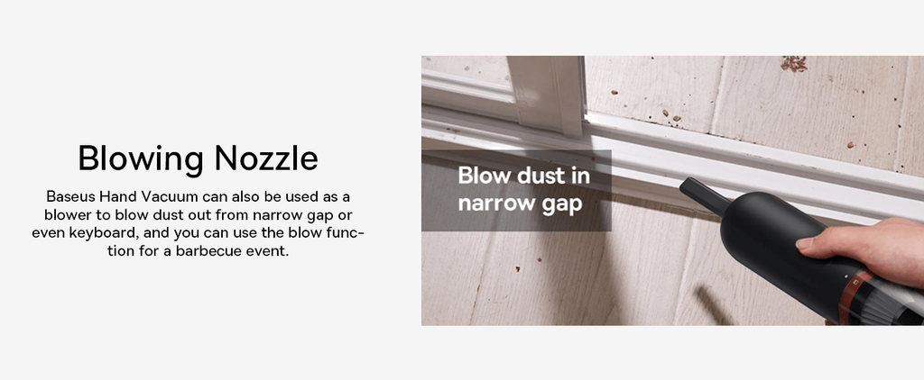 Baseus A2Pro Car Vacuum Cleaner(6000pa) Black