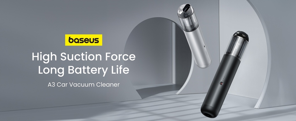 Baseus A3lite Car Vacuum Cleaner Black