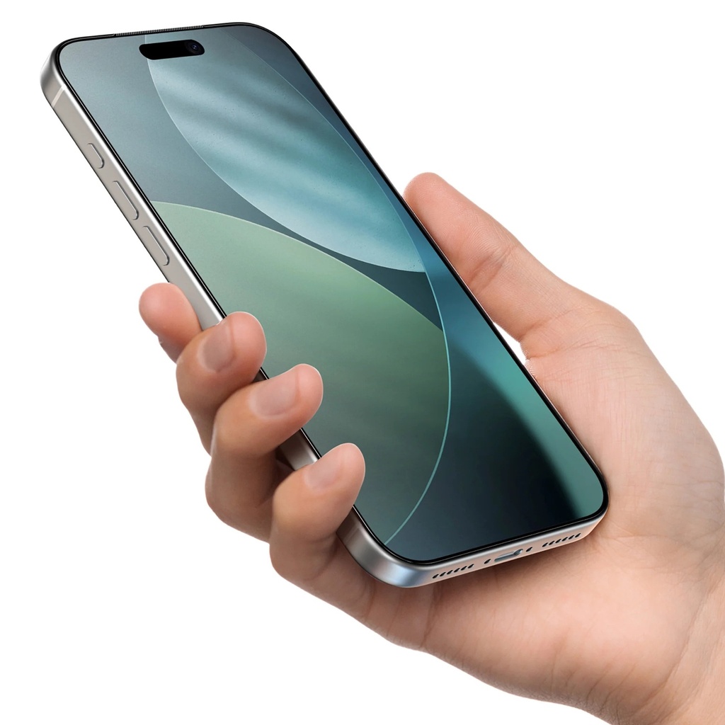 AMAZINGTHING IPHONE 17 PRO 6.3 3D FULLY COVERED FUSION DUST FILTER TITAN MATTE PRIVACY GLASS(MATTE PRIVACY)"