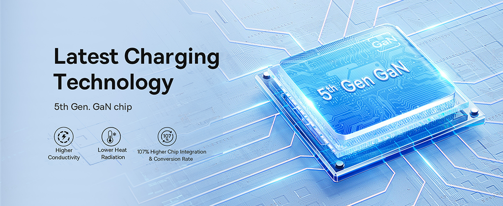 Baseus GaN5 1-Port USB-C 30W Fast Mini Wall Charger - Moon White