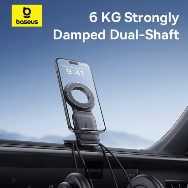 Baseus Prime Tip Series C02 Mega Magnetic Phone Mount Stick-on Version - Cluster Black