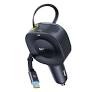 Baseus PrimeTrip VR2 Car Charger with Retractable Cable C+C 30W - Cosmic Black