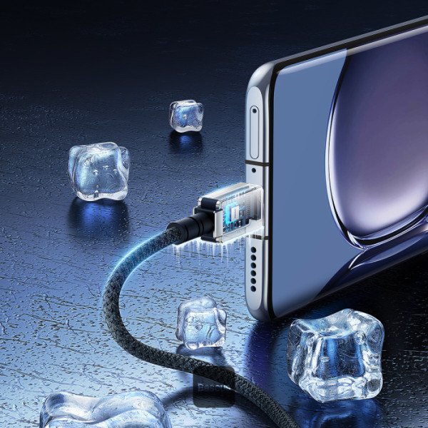 Baseus Unbreakable Series Fast Charging Data Cable Type-C to Type-C 100W 1m Stellar White