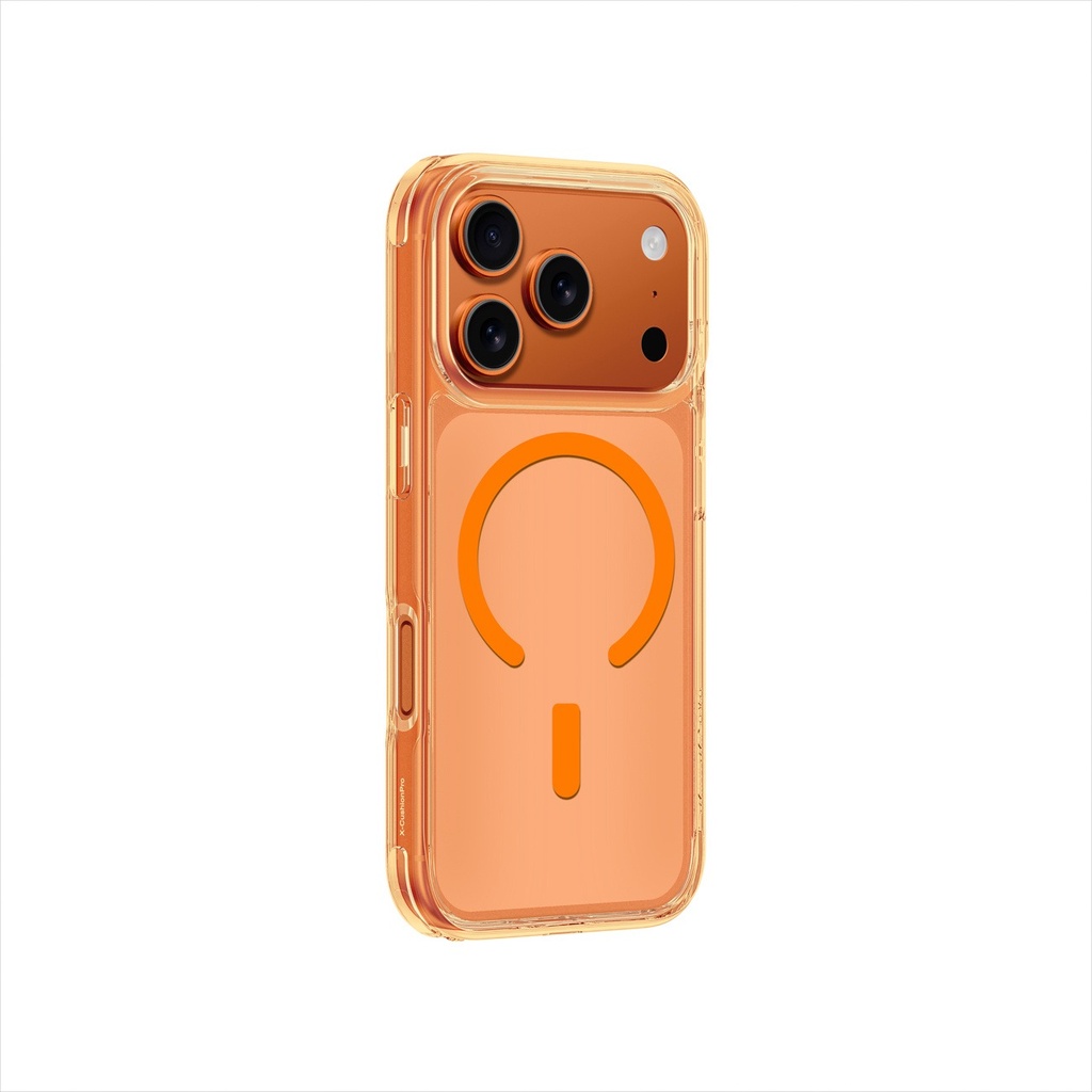 AMAZINGTHING Minimal Mag MAGSAFE DROP PROOF CASE FOR IPHONE 17 PRO MAX 6.9 (Color: Orange)"