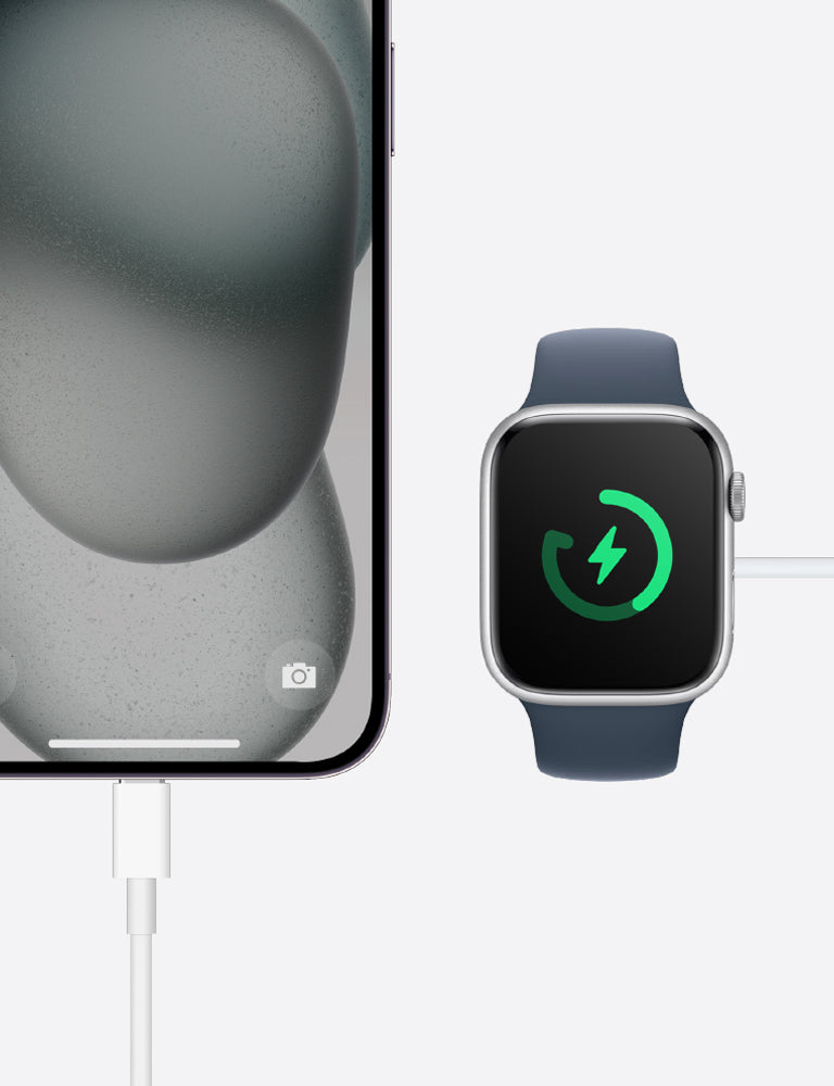 Bazic GoCharge USB-C to Watch Charger Cable 1M - White