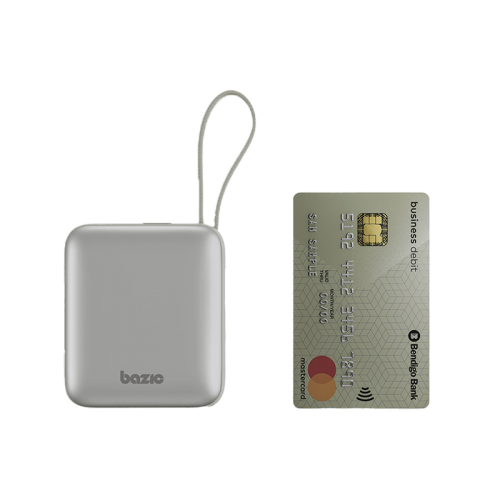 Bazic GoPower Fusion Mini 10K 3 in 1 Power Bank 10000mAh USB-C & Lightning Cable