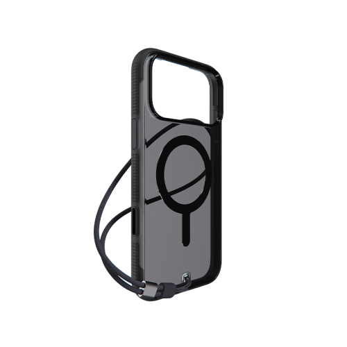 BodyGuardz Ace Pro MagSafe Case for iPhone 17 Pro - Smoke Black