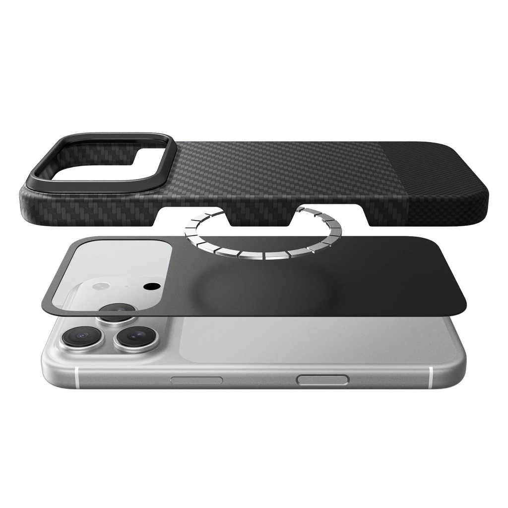 AMAZINGTHING TITAN MAX MAGSAFE DROP PROOF CASE FOR IPHONE 17 PRO 6.3 (Color: BLACK)