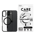 CARE by PanzerGlass® Case Flagship Urban Combat Black MagSafe iPhone '24 6.1"