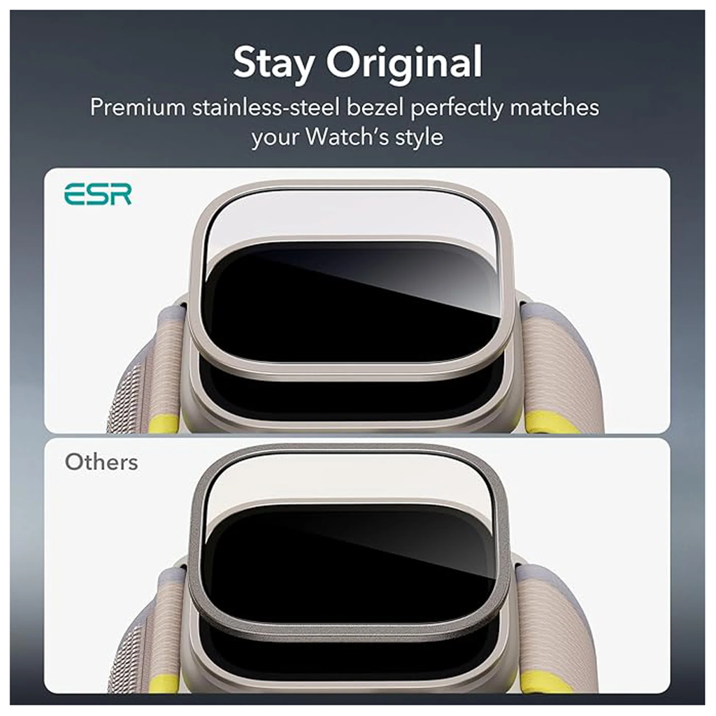 ESR Apple Watch Ultra Armorite Screen Protector 2 Pack