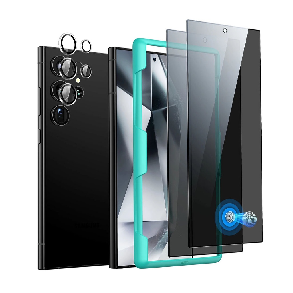 ESR Galaxy S25 Ultra Privacy Tempered Glass - Black, 1 pack