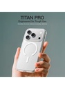 AMAZINGTHING TITAN PRO MAGSAFE DROP PROOF CASE FOR IPHONE 17 PRO MAX 6.3 (Color: CLEAR)
