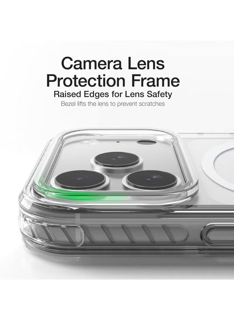 AMAZINGTHING TITAN PRO MAGSAFE DROP PROOF CASE FOR IPHONE 17 PRO MAX 6.3 (Color: CLEAR)