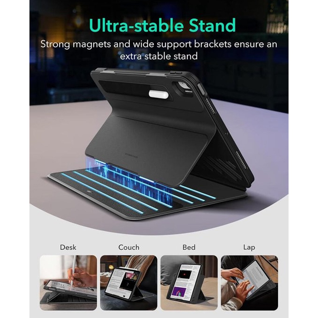 ESR iPad Air 11"/10.9" (2020-2025) Gen 7/6/5/4 Shift Magnetic Case