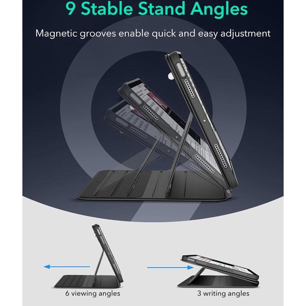 ESR iPad Air 11"/10.9" (2020-2025) Gen 7/6/5/4 Shift Magnetic Case
