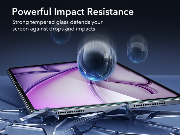ESR iPad Air 13" 2024 1st Gen / 2nd Gen  Tempered-Glass Screen Protector 1 Pack
