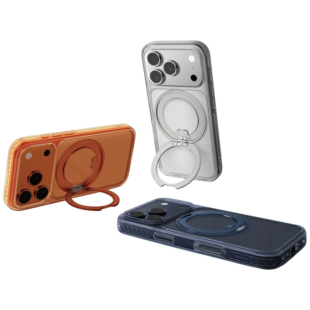 AMAZINGTHING TITAN PRO MAGSPIN DROP PROOF CASE FOR IPHONE 17 PRO 6.3 (Color: BLACK