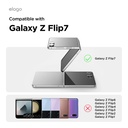 Elago Samsung Galaxy Z Flip 7 Magnetic PC Clear Case