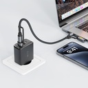 J6 multi-function charging data cable USB-C+ LED light + cigarette lighter