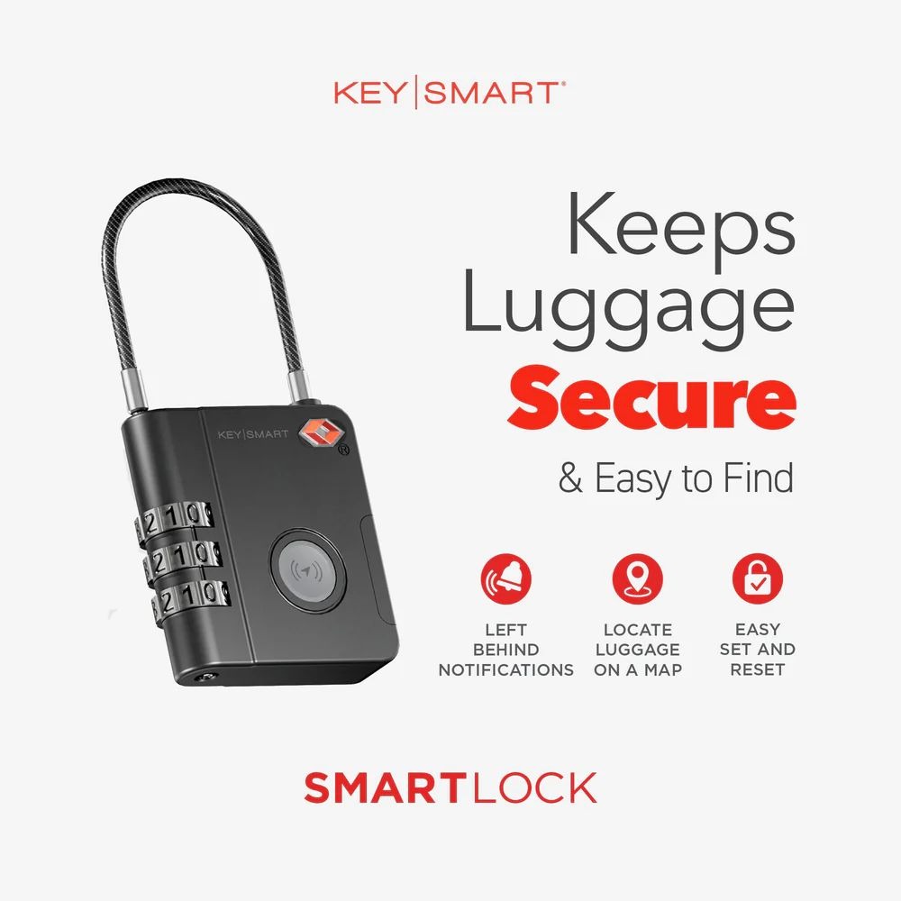 KeySmart SmartLock TSA Approved Find My Lock