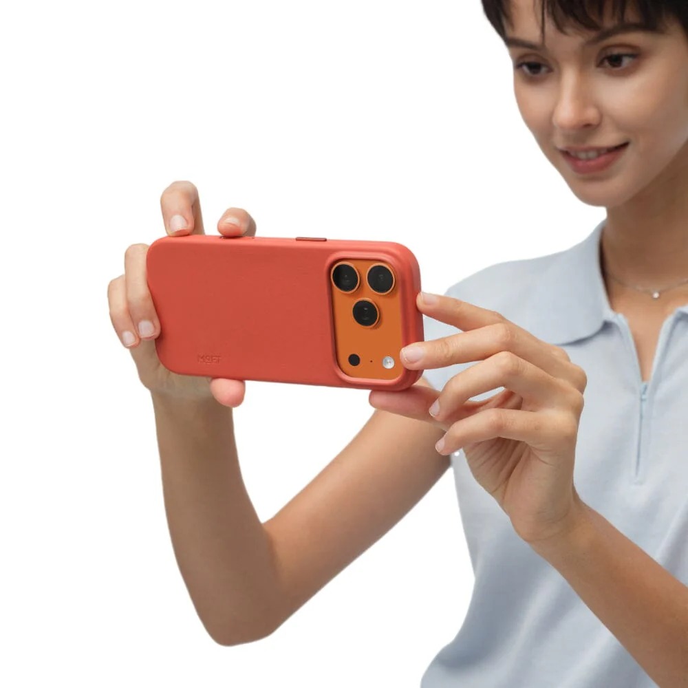 MOFT iPhone 17 Pro Max - MOVAS Snap Back Cover MagSafe- Orange