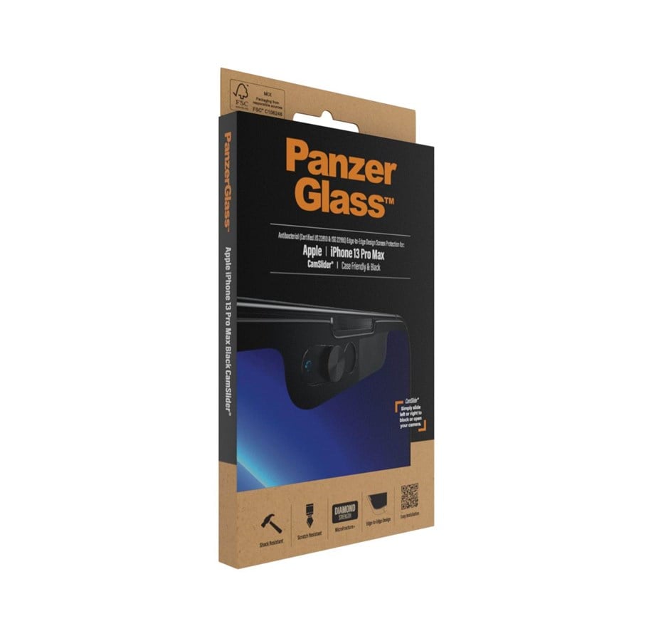 PanzerGlass iPhone 2021  6.7'' CF Camslider, Black AB - 2749