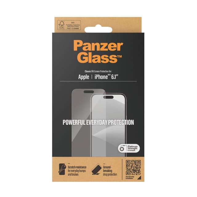 PanzerGlass iPhone 2023 6.1" | UWF | Anti-Reflective&Bluelight