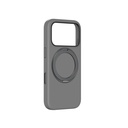 AMAZINGTHING CLOUDIE MAGSPIN DROP PROOF CASE FOR IPHONE 17 PRO 6.3 (Color: GREY)