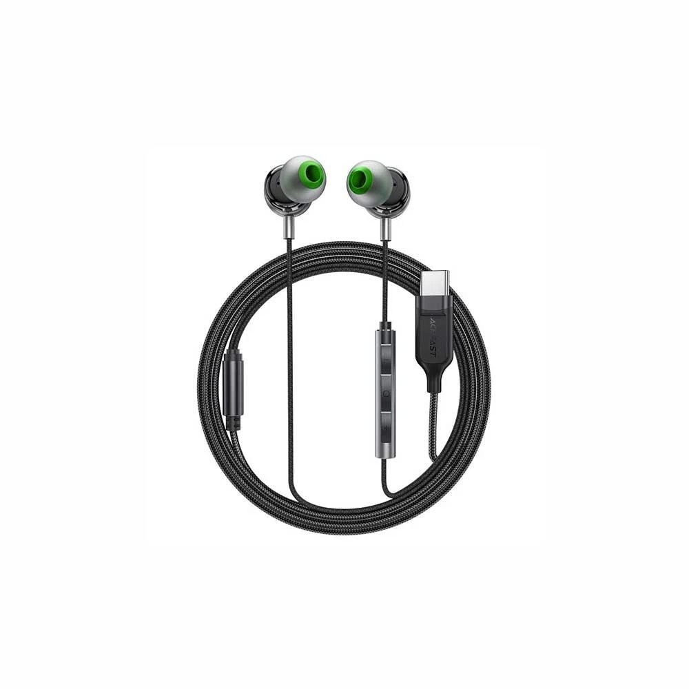 AceFast L5 USB-C in-ear wired earphones with mic