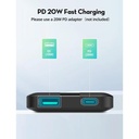 RAVPower RP-PB236 PD Pioneer 20W 3-Port 10000mAh Power Bank Black