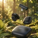 AceFast R1 wireless lavalier microphones Lightning