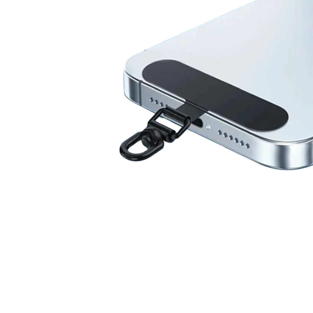 SIA power link Fabric Braided Type C - Type C Lanyard Cable 60W 1.2M - Black