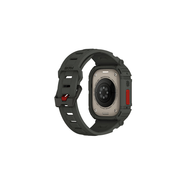 SKINARMA 2-IN-1 APPLE WATCH ULTRA STRAP + CASE MECHA 49 MM