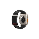 SKINARMA COBU WATCH STRAP FOR APPLE WATCH 42/44/45MM BLACK