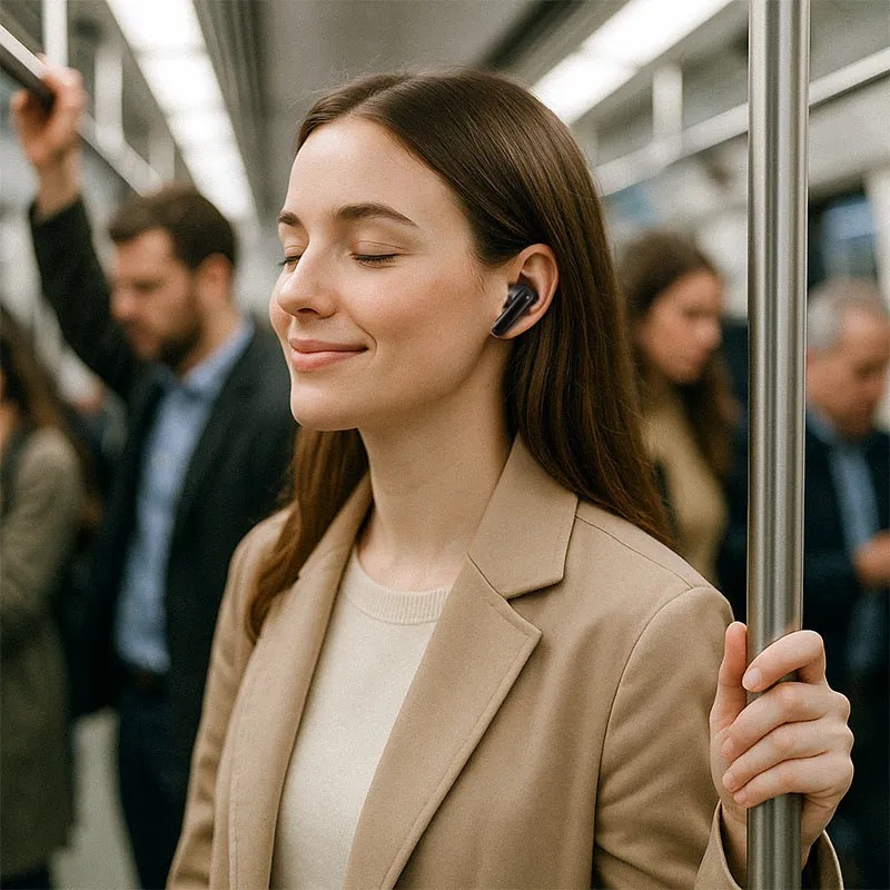 AceFast W5 hybrid noise reduction true wireless earbuds