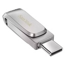 SanDisk 512GB Ultra Luxe SDDDC4-512G-G46 USB 3.1 Dual A+C Flash Drive