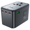 AceFast Z1 PD75W GaN (3*USB- C+2*USB-A) multifunctional charging adapter