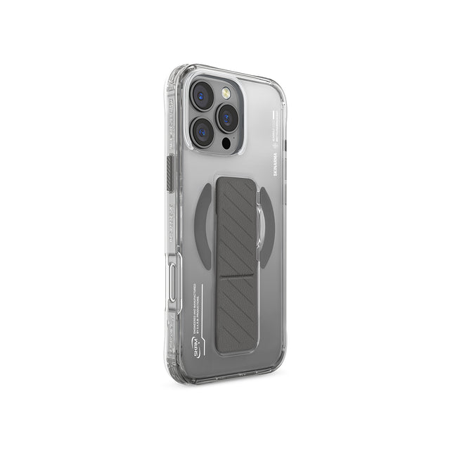 SkinArma Axon Magsafe Case for iPhone 16 Pro Max - Titanium