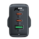 AceFastA44 PD65W GaN (2*USB- C+USB-A) charger (UK)