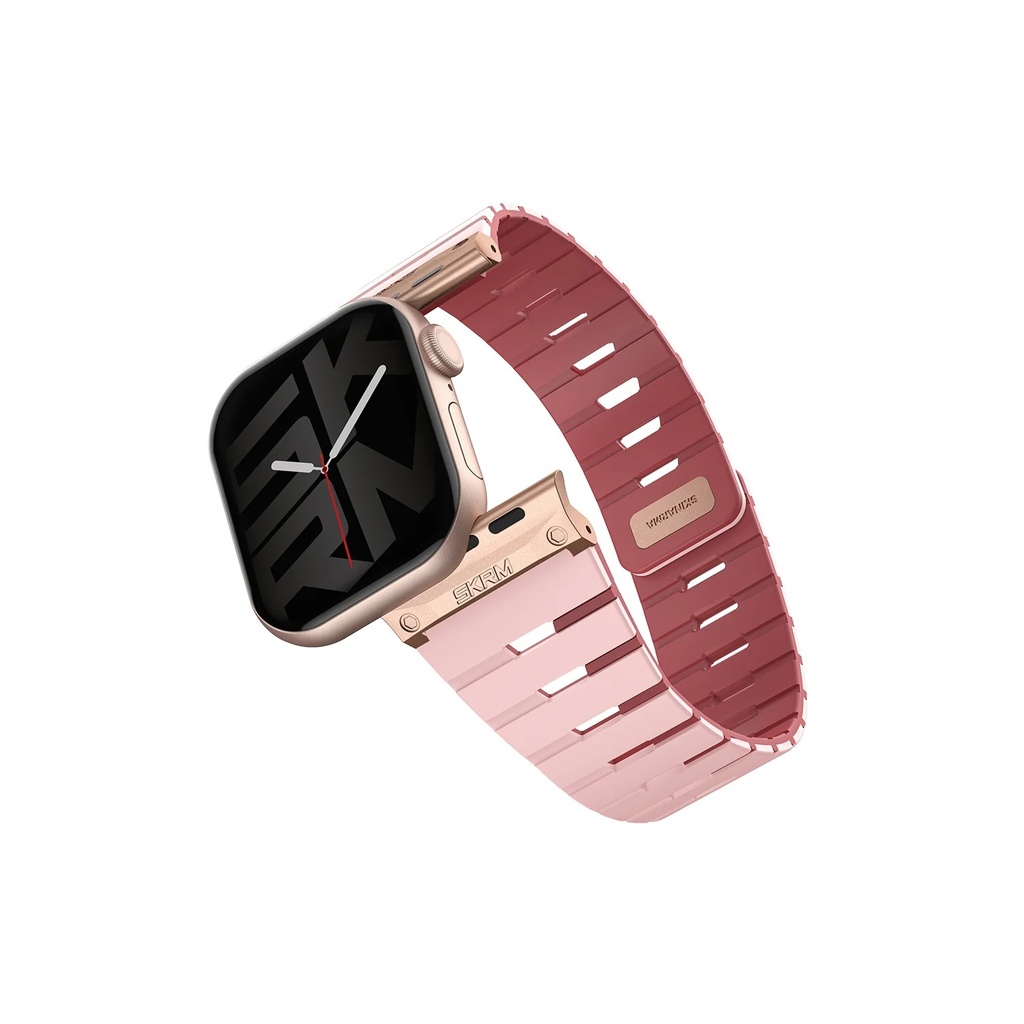 SkinArma Gemini Magnetic Watch Strap for Apple Watch 42/41/40MM - Pink Mauve