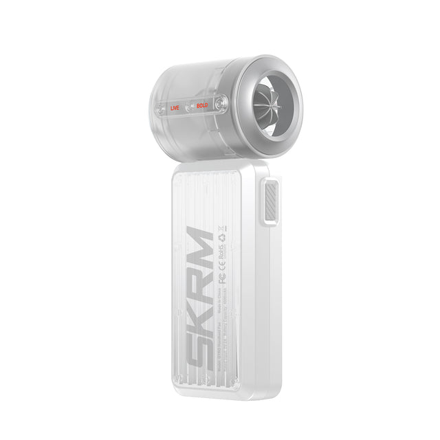 SkinArma Gyro 4000mAh Portable Handheld Fan - White
