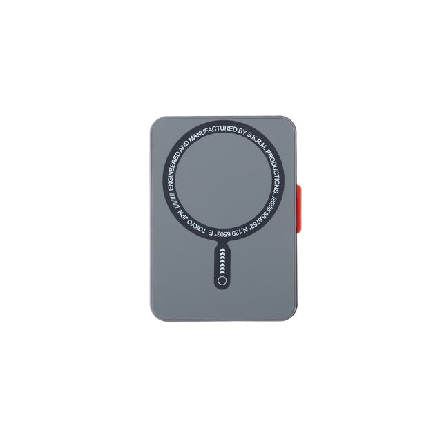 SkinArma Mirage Phaze Magnetic Card Holder With Grip Stand - Black 