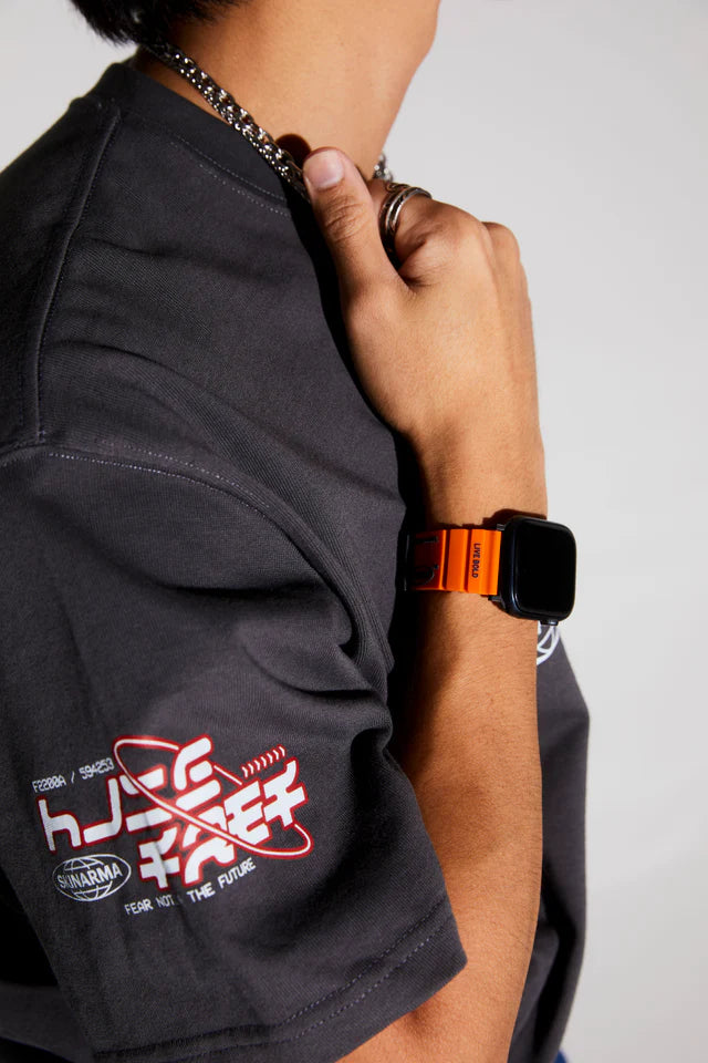 SkinArma Shokku Band for Apple Watch 42/44/45 - Orange 