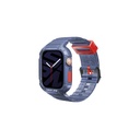 Skinarma Saido 2 in 1 Strap For Apple Watch With Case 45/44MM - Dark Blue