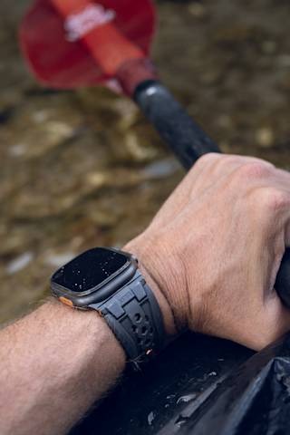 UAG Apple Watch 49/45/44/42 Monarch Strap (Black/Black)