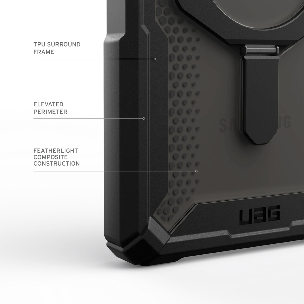 UAG Samsung Galaxy S24 Ultra Plasma XTE Magsafe Case Black/Orange