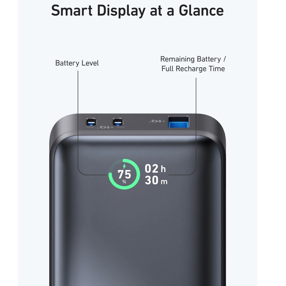 Anker 533 Power Bank (PowerCore 30W ) 10000 PD -Black