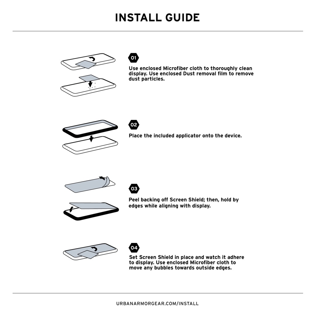 UAG Samsung Galaxy Z Fold 7 Glass Shield (2025)