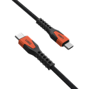 UAG USB-C to USB-C Cable, 1.5M, 60W, 9B4413114097 – Black & Orange